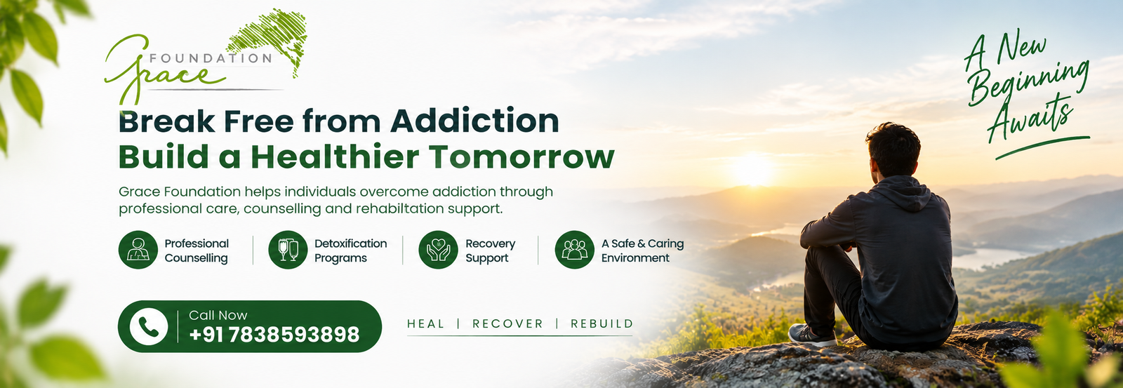 Grace Foundation Nasha Mukti Kendra - Rehabilitation and De-Addiction Centre